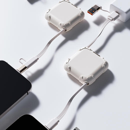 伸缩数据线240W 四合一 出门只带一根线  幻响 A-5149 商品图7