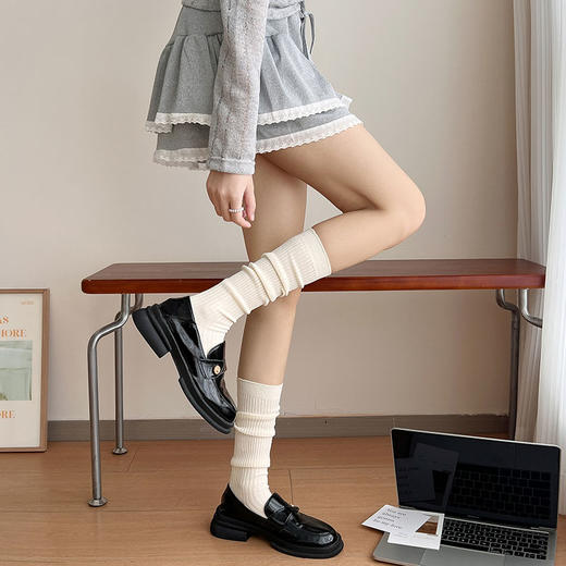 简约长款袜子女小腿袜纪念日百货门店同款164746378 商品图4