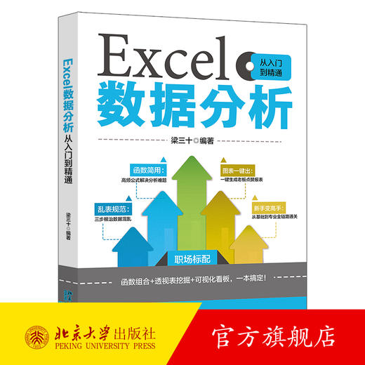 Excel数据分析从入门到精通 梁三十 编著 北京大学出版社 商品图0