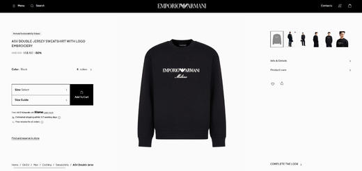 胸口刺绣+亲肤面料！！出口意大利。横标字母圆领长袖卫衣C090168 商品图5