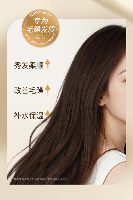 一顺到底💥炸毛星人专属🔥精选"鲟鱼子酱"全方位改善受损发质 .用一次=10次护发素，频繁染烫干枯毛躁的姐妹，一定要试试这款发膜❗❗【丽如素发膜】 商品图1