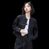 丁摩 加绒牛仔短外套女秋冬季小个子加厚宽松夹克时尚上衣5ZF-99401 商品缩略图4