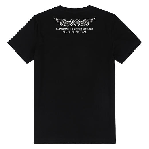 e族二十周年阿拉善英雄会纪念短袖T恤衫B款巴丹吉林男女团队半袖t NMT2230 商品图3