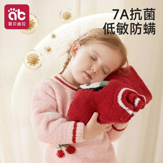 儿童家居服半边绒保暖男女宝宝小羊绒睡衣2025新款秋冬套装可外穿 商品图3