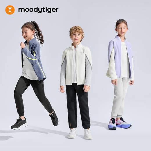 【大J同款-买即赠同款暖皮鸭舌帽】moodytiger儿童暖皮衣秋季拒水保暖防寒轻盈立领外套53510406 商品图6