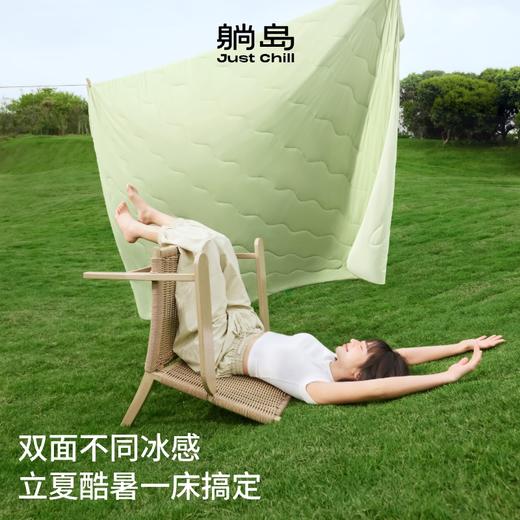 躺岛山野瓜自然凉感夏被空调被夏凉瓜瓜被子被芯轻薄透气双人吸汗 商品图0