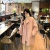 金蘑菇菇【浮世庄园】设计师高定羊驼绒双面呢宽松显瘦氛围感大衣 商品缩略图1