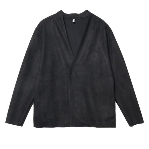 WT08男女新款美式复古简约风轻奢男士休闲宽松时尚外套百搭上衣 商品图5