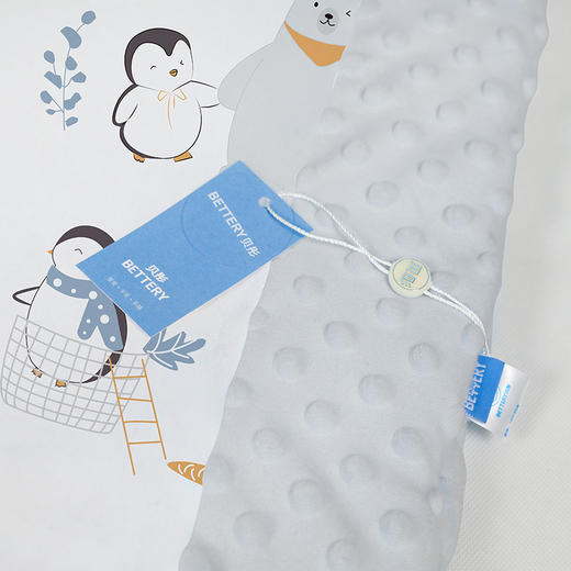 贝彤豆豆被星云小狗款Cb2532黄色/极地企鹅款Cb2532灰色120*150cm 商品图13