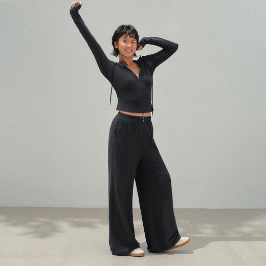 Ariseism 美式复古德绒外套+长裤运动套装女秋季新款两件套 商品图4