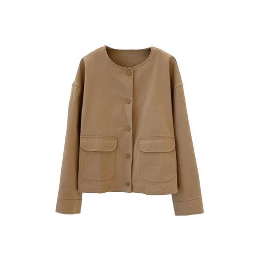 【高品质私服】【IC全棉双面布外套】柔软舒适，正反异色，设计新颖，整体显得更加简洁大方G1232-CC【无标出货 介意慎拍】 商品图8