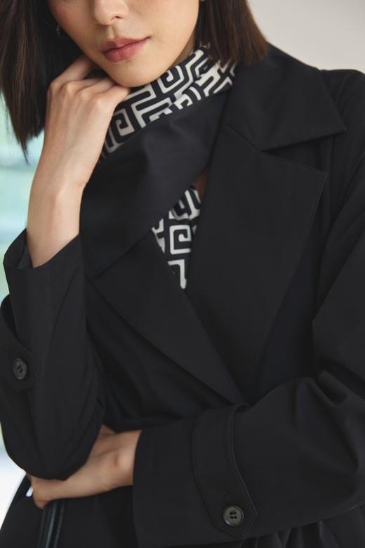 带围巾设计风衣 商品图2