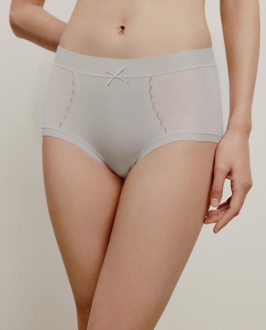 曼芬尼轻塑镂空提花内裤三条装061002 商品图4