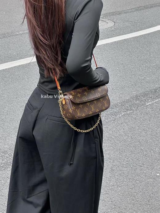 BT004-驴家IVY 经典老花印花链条 包腋下包手提单肩包 （BT*MM） 商品图1