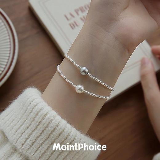 MointPhoice灵动珍珠手链  小珠3mm+大珠8mm 商品图0