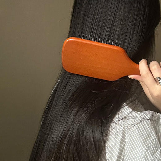 Blairsom布伦森原木气垫按摩梳|进口榉木材质，气垫按摩，顺滑不扯发 商品图0