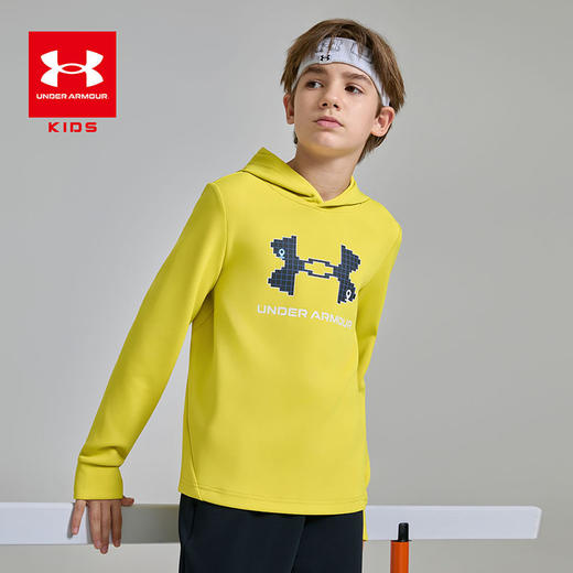 【特惠福利】UnderArmour安德玛儿童25新款空气层连帽卫衣253303212 商品图5