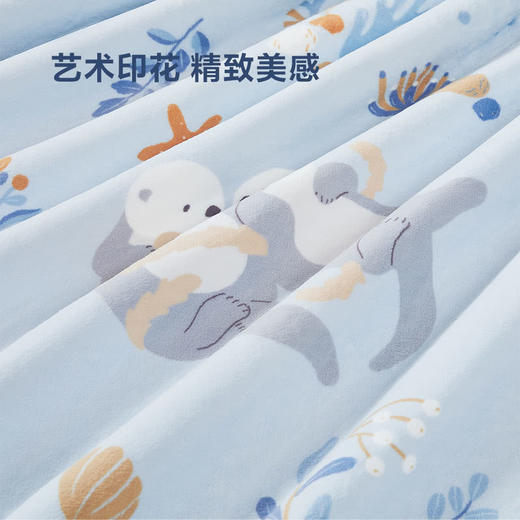 MM 山姆 Member's Mark 仿兔毛休闲毯（海獭） 商品图5