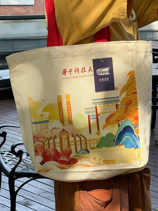 横版带底带侧帆布包 商品图0