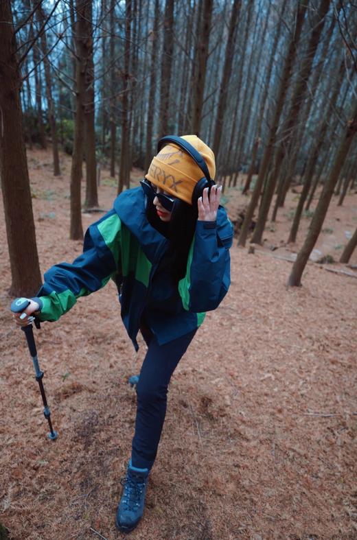 点此购买 始祖鸟Beta系列SL男女款拼接硬壳刺绣连帽防水防风透气冲锋衣 LL 329203 商品图5