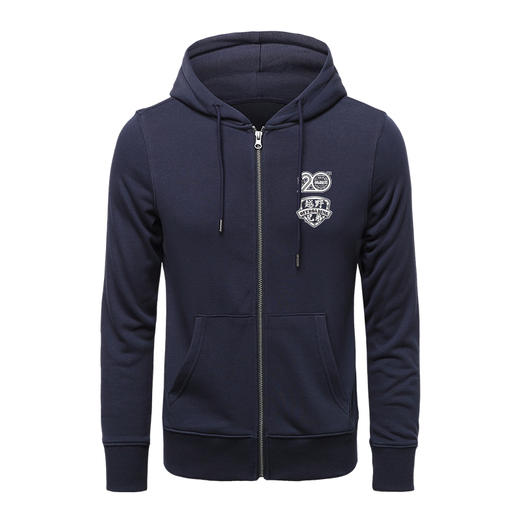 秋冬新款20周年国庆英雄会连帽拉链开衫卫衣全棉团队定制队服B款 NMT-2238 商品图4