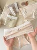 女士彩纱高腰蕾丝花边无缝三角内裤8805 商品缩略图8
