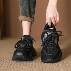 FR 85065厚底小个子老爹鞋透气休闲运动休闲鞋