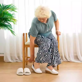 中匠福适老化实木换鞋凳