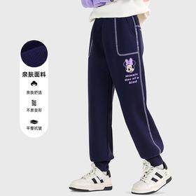 贝田女童运动裤秋季2025新款春秋款儿童裤子洋气时髦秋天女孩卫裤