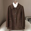 HH 25061705C羊毛双面呢大衣韩版呢子外套 商品缩略图0