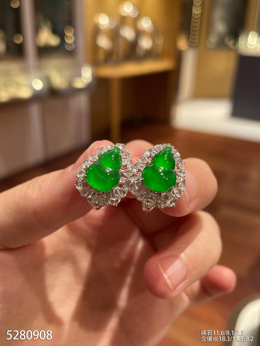 5280908，葫芦耳钉。具体价格微信咨询 商品图6