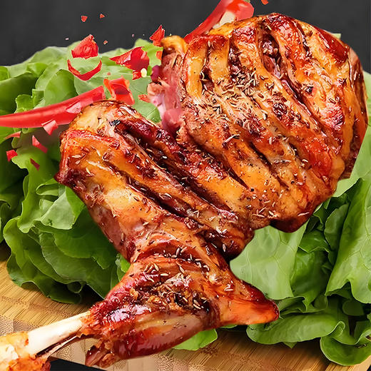 星龙港内蒙原切草原鲜羊腿*2-2.5kg 商品图1