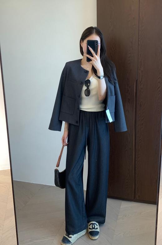 早秋之禾精良版休闲通勤含些羊毛西装外套 商品图5