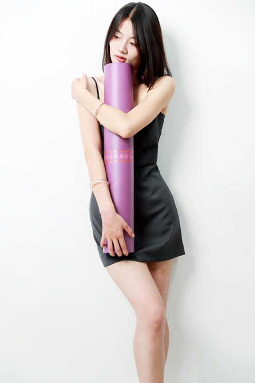 大师瑜伽垫儿，加宽又加长。天然橡胶吸汗防滑专业健身垫C090158 商品图9