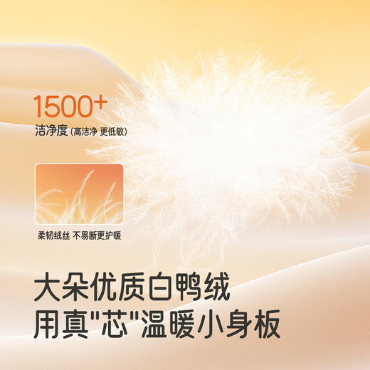 【商场同款】英氏儿童宝宝羽绒服长款连帽羽绒外套冬季保暖新款 商品图1