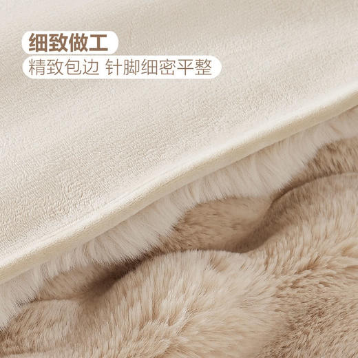 MM 山姆 Member's Mark 抗静电泡芙毯 流沙金 180cm*200cm 商品图4