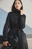 深夜黑长款风衣 商品缩略图5