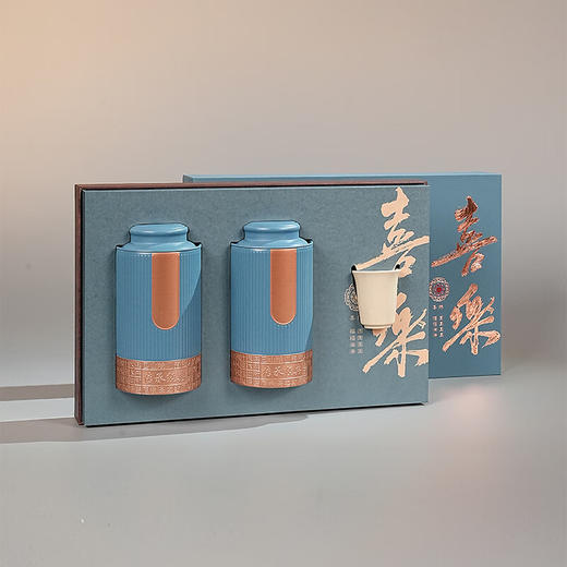 素言茶坊 喜乐礼盒碧螺春双铁罐400克.WN 商品图1