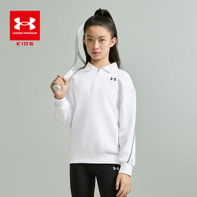 【12月-特惠福利】UnderArmour安德玛儿童25新款设计师款翻领套头卫衣253303526