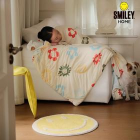 Smiley 笑脸地垫卫生间浴室吸水速干脚垫轻奢高级可机洗水洗