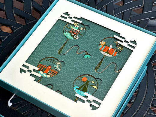 四枚团扇书签 商品图3