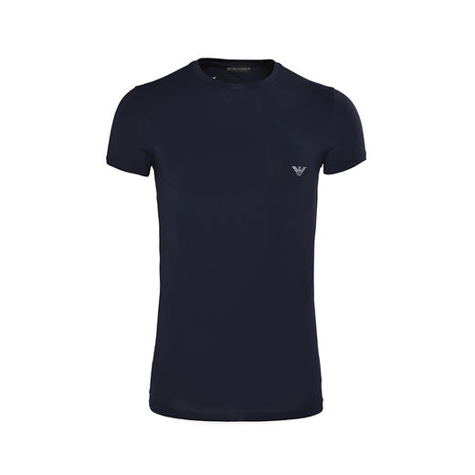 【半卖半送超惠秒】Armani 莫代尔弹力 银标logo 男女通款短袖T恤 97111 商品图7