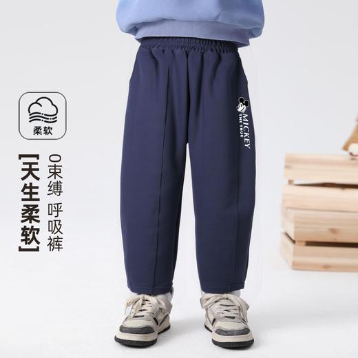 贝田2025秋季新款男童裤子春秋款儿童运动裤薄款卫裤男孩秋天长裤 商品图1