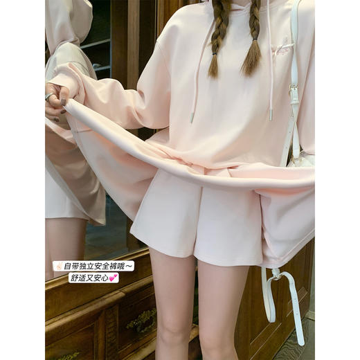 <曾小咸推荐>现货秒杀！微信超特价！学院风连帽卫衣连衣裙 日常249.99 立减90 秒杀159.99！ 商品图3