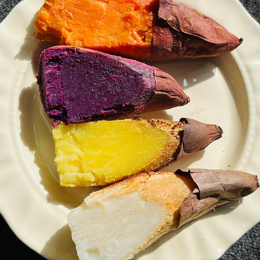 【顺丰快递】四拼番薯 番薯组合 烟薯/蜂蜜紫薯/榴莲蜜薯/哈密冰糖薯 商品图2