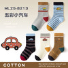 5双29.9包邮！2025秋款童袜 A类精梳纯棉中筒袜 可爱卡通图案 袜头无骨不硌脚 女童男童花色齐全21-37码 商品缩略图11