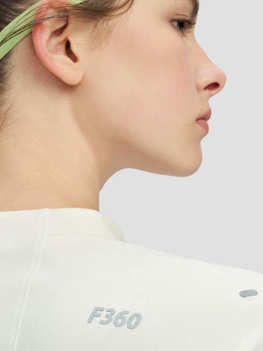 点此购买 迪桑特训练运动女士RunningF360半拉链长袖衫 bk 329142 商品图9