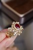 0.78ct刻面红宝石戒指 商品缩略图2
