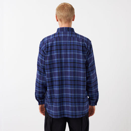 nanamica Heavy Flannel Shirt 重磅法兰绒格子长袖衬衫 商品图2