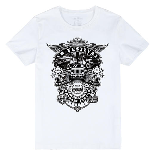 e族二十周年阿拉善英雄会纪念短袖T恤衫B款巴丹吉林男女团队半袖t NMT2230 商品图4